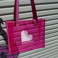 KBB HOT PINK TOTE BAG