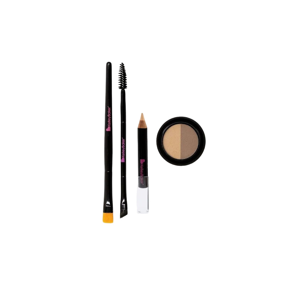 Kit Daily Essentials con dúo de polvos para cejas