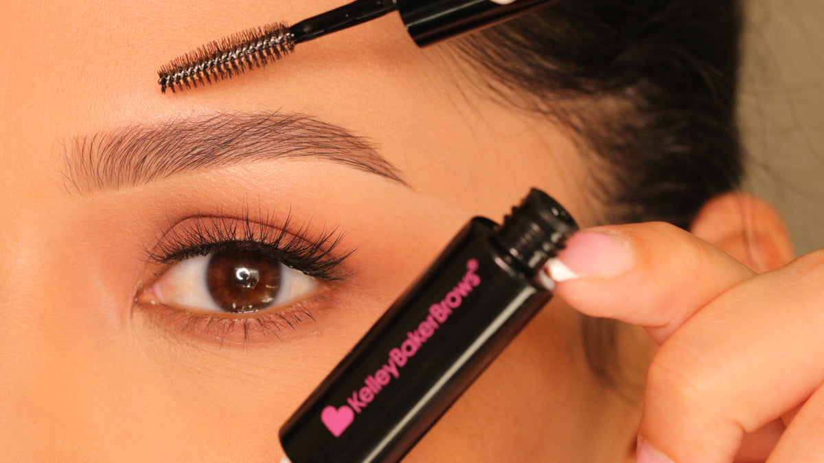 Clear setting brow gel