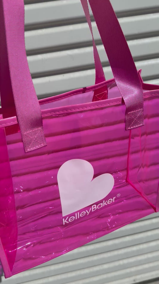 KBB HOT PINK TOTE BAG 10 PACK (10 pk )