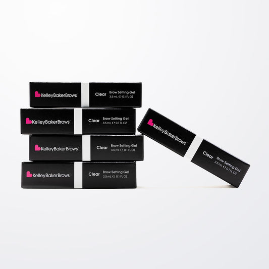 Clear Brow Setting Gel 5 pack