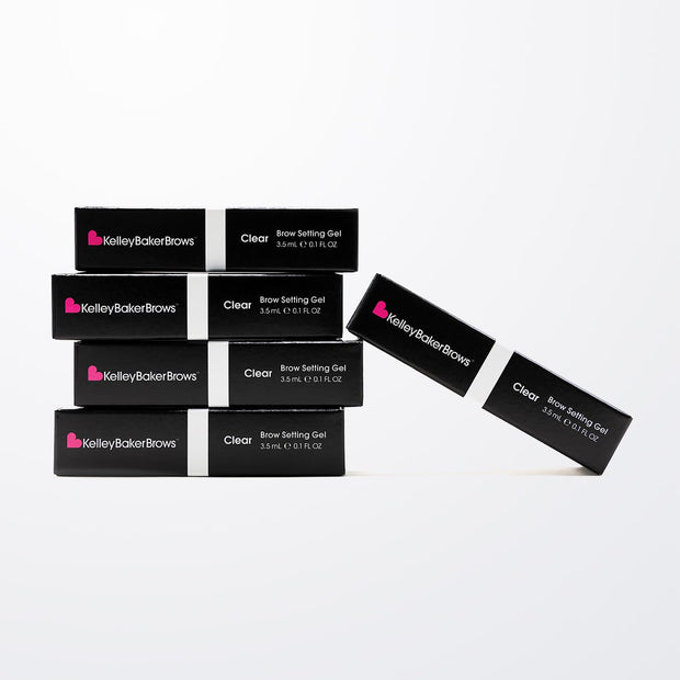 Clear Brow Setting Gel 5 pack